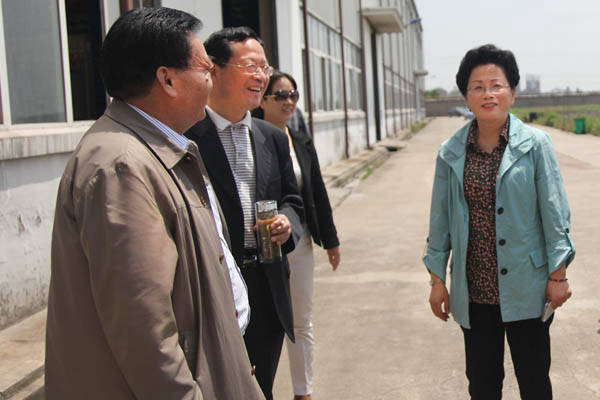 马鞍山市政协主席李群来欧宝体育APP下载
机床调研